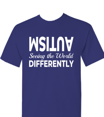 Autism - Differently design idea