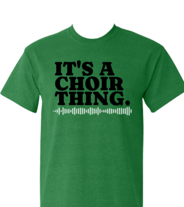 Choir Thing with Music Pulse Line design idea