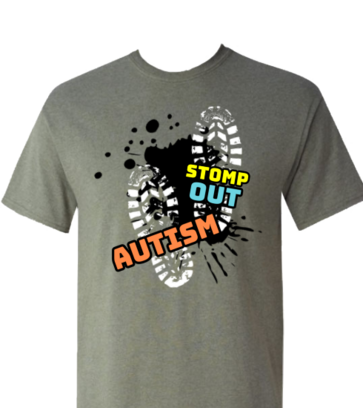 Stomp Out Autism design idea