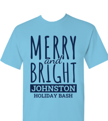 merry and bright design idea