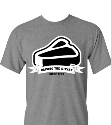 RAISING THE STEAKS design idea