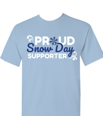 snow day supporter design idea