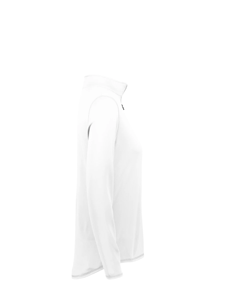 Image of a model wearing a 2787 Augusta Sportswear Women's Attain Color Secure Performance Quarter-Zip Pullover