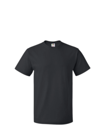 Image of a model wearing 3930 Fruit of the Loom HD Cotton Tee