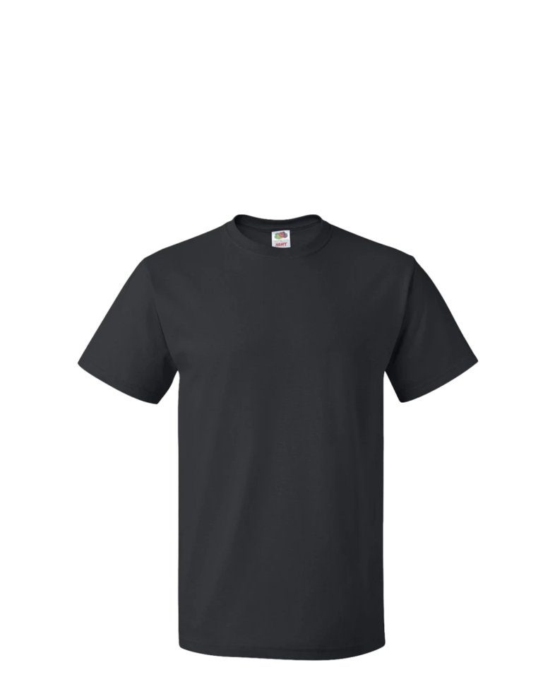 Image of a model wearing a 3930 Fruit of the Loom HD Cotton Tee