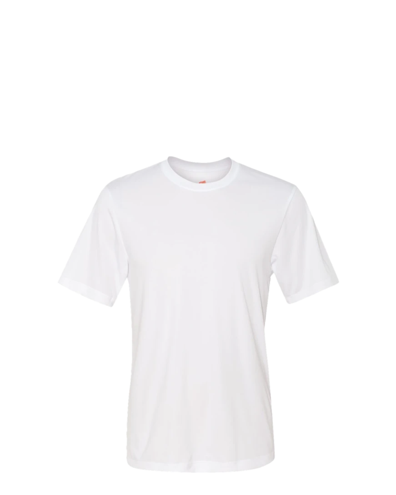 Image of a model wearing a 4820 Hanes Cool Dri T-Shirt