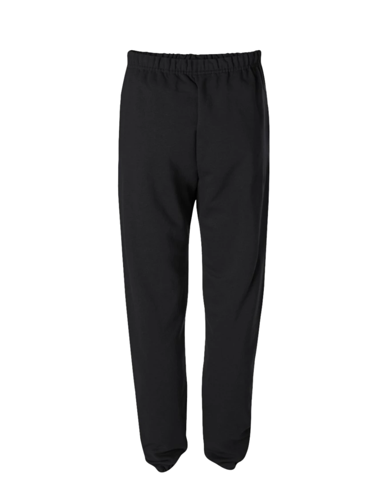 Image of a model wearing a 4850MP Jerzees NuBlend SUPER SWEATS Pocketed Sweatpants