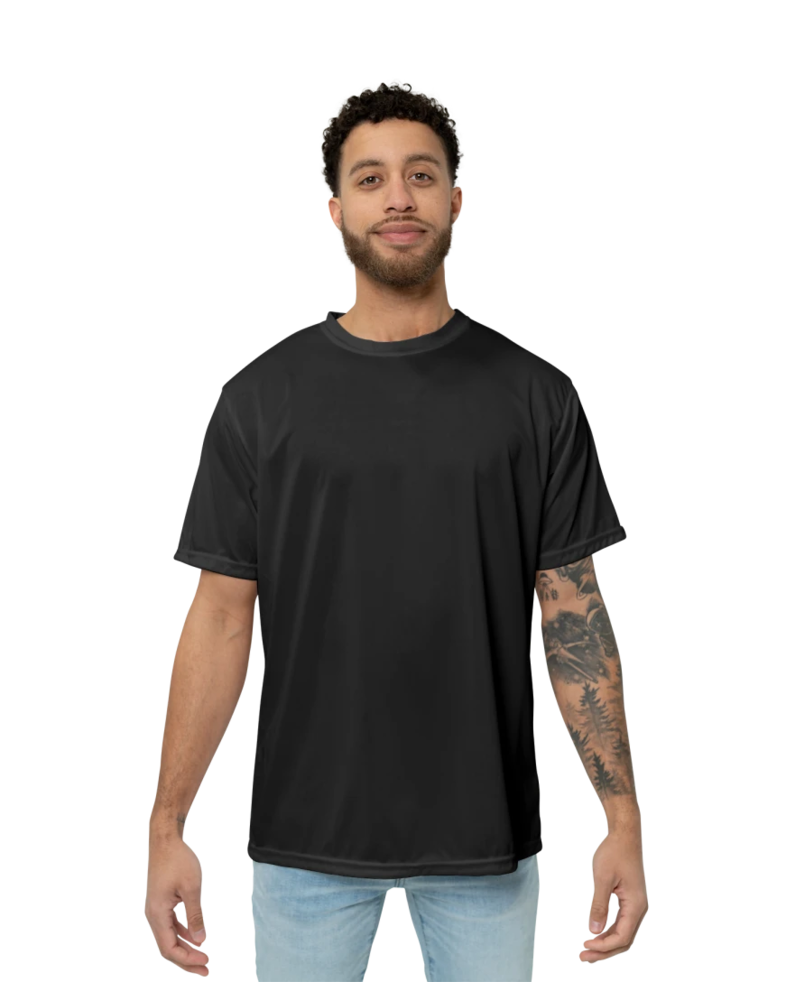 Image of a model wearing a Augusta 790 Moisture Wicking Tee