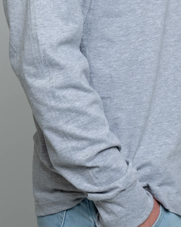 Closeup of a 5250 Hanes Authentic Tee