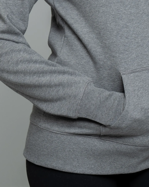 Closeup of a LST254 Sport-Tek Ladies Pullover Hooded Sweatshirt