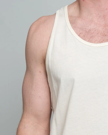 Closeup of a 3480 Bella + Canvas Unisex Jersey Tank