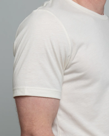 Closeup of a 3413 Bella + Canvas Tri-Blend Tee