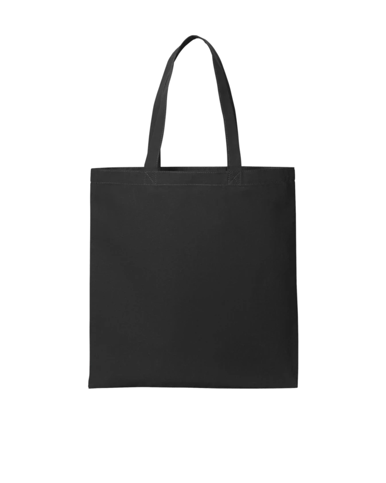 Image of a model wearing a BG1500 Port Authority® Core Cotton Tote