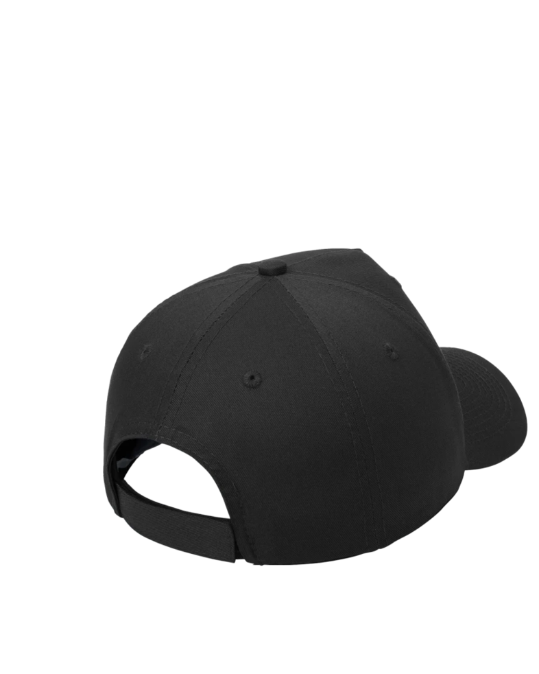 Image of a model wearing a CP86 Port & Company Five-Panel Twill Cap