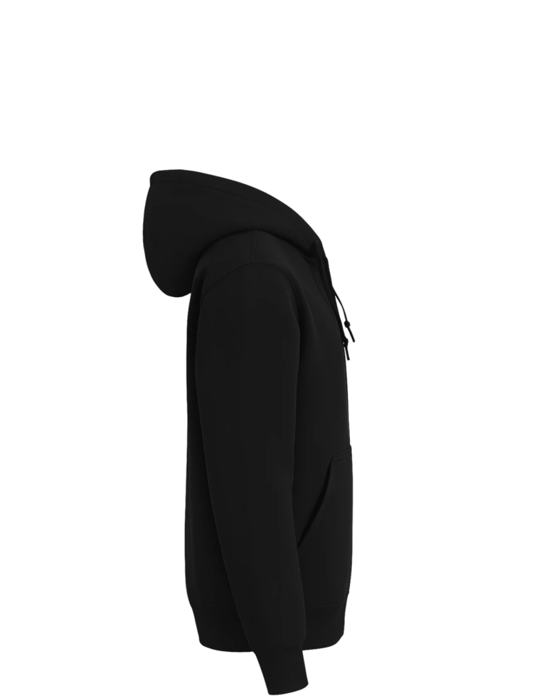 Image of a model wearing a CT100614 Carhartt Rain Defender Paxton Heavyweight Hooded Zip-Front Sweatshirt