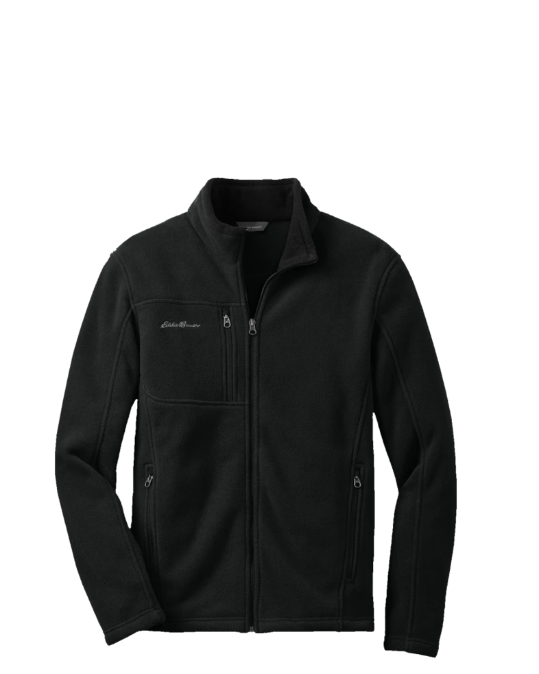 Image of a model wearing a EB200 Eddie Bauer Full-Zip Fleece Jacket