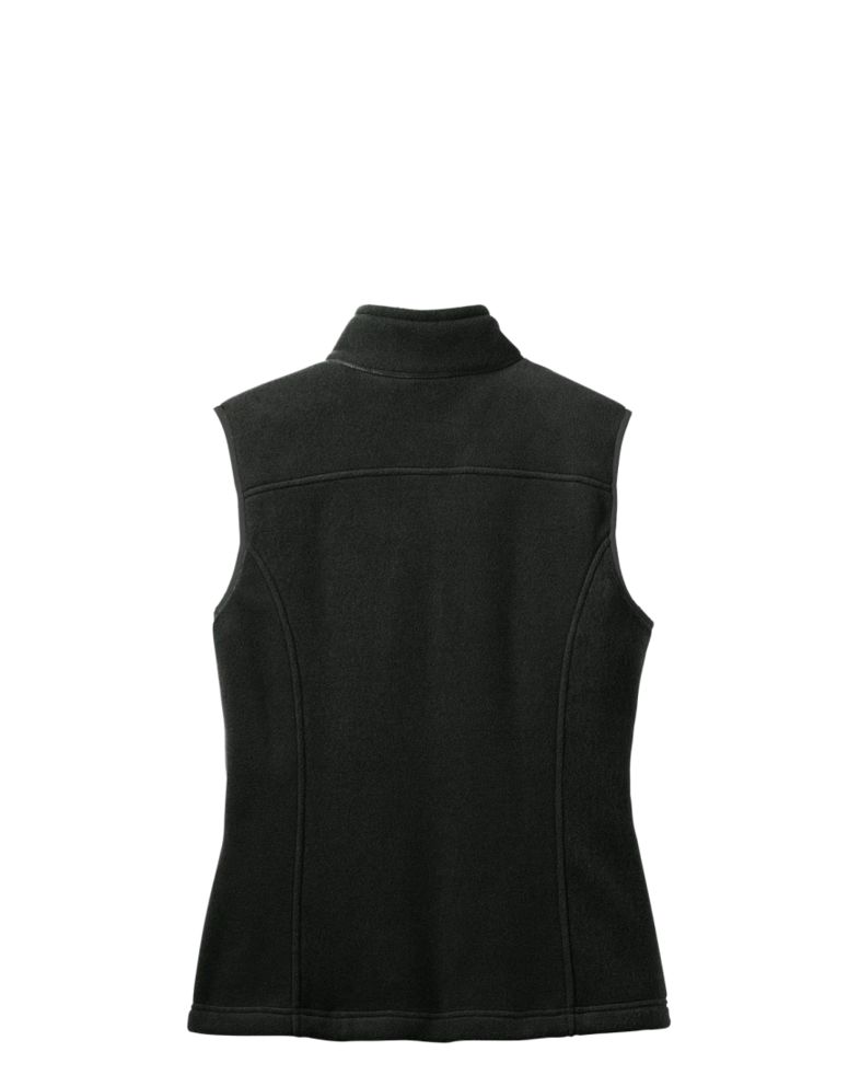Image of a model wearing a EB205 Eddie Bauer Ladies Fleece Vest