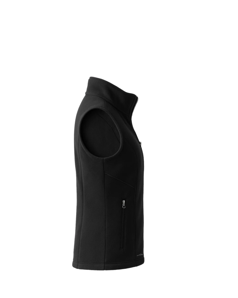 Image of a model wearing a EB205 Eddie Bauer Ladies Fleece Vest