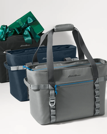 Closeup of a EB801 Eddie Bauer Max Cool Tote Cooler