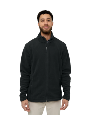 Model wearing a F217 Port Authority - Value Fleece Jacket