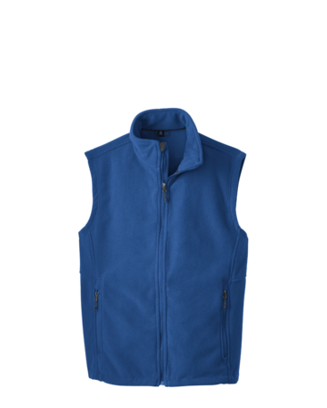 Model wearing a F219 Port Authority Value Fleece Vest