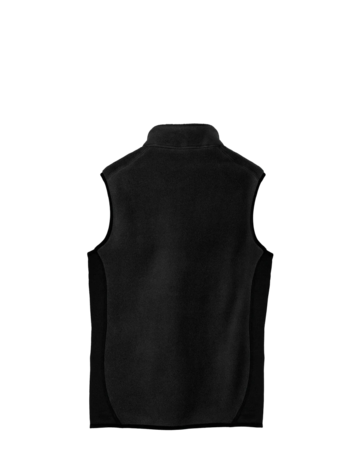 Model wearing a F228 Port Authority R-Tek Pro Fleece Full-Zip Vest