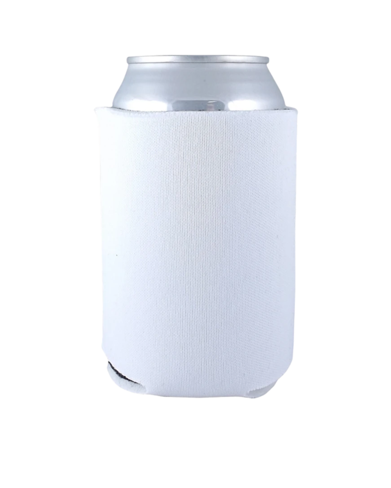 Image of a model wearing a FZCC FoamZone Collapsible Can Cooler