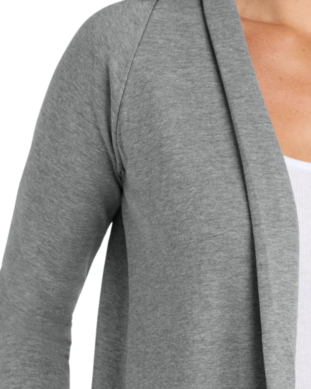 Closeup of a L807 Port Authority Ladies Interlock Cardigan