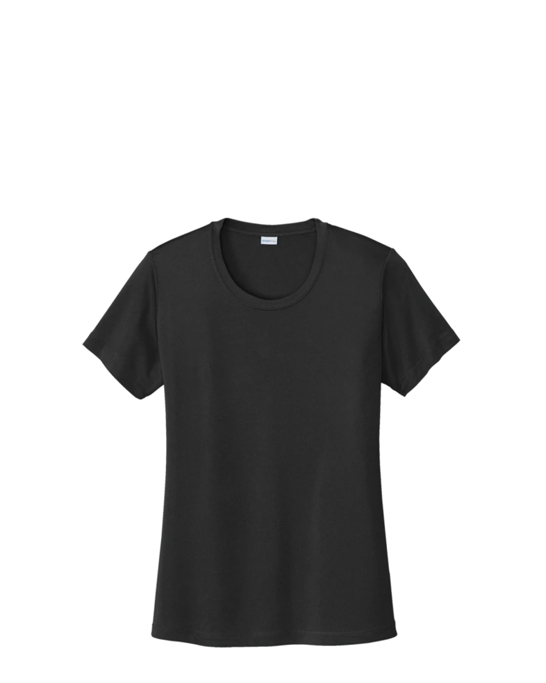 Image of a model wearing a LST350 Sport-Tek Ladies Competitor Tee