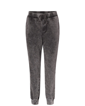 Model wearing a PRM50PTMW Independent Trading Co. Mineral Wash Fleece Pants