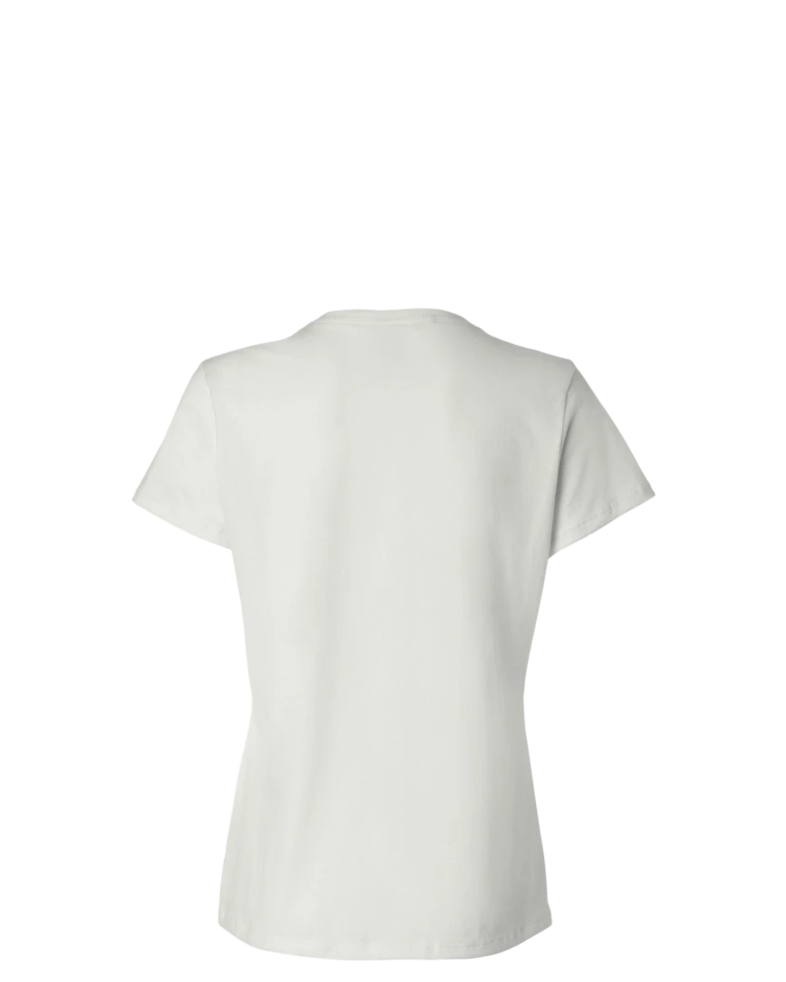 Image of a model wearing a SL04 Hanes Junior Fit Nano-T