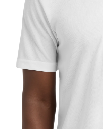 Closeup of a ST640 Sport-Tek PosiCharge RacerMesh Polo